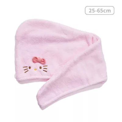 三麗鷗 Kitty造型乾髮帽 凱蒂貓 Sanrio 吸水速乾 擦髮毛巾 擦髮巾規格:KT－DT001（25Ｘ65CM）