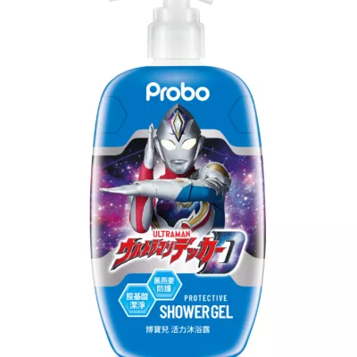 Probo 博寶兒 活力洗髮露／沐浴露／泡泡露500ml 超人力霸王規格:沐浴露