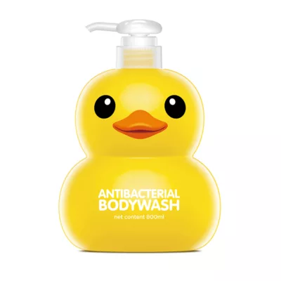 快潔適 抗菌沐浴乳800ml 【佳瑪】卡通造型 洗澡 沐浴乳 熊貓 黃色小鴨小黃鴨