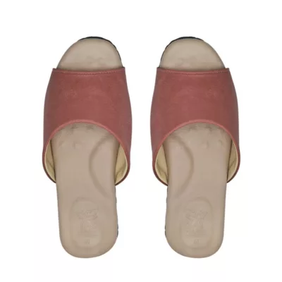 森哲 厚底乳膠 皮拖 拖鞋 室內拖 室內靜音 居家拖鞋 靜音鞋底規格:粉M