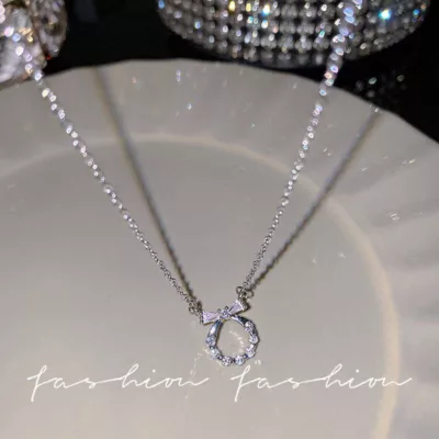 Forever Young 項鍊 韓國設計 流行 戀愛 女生 情侶 情人節 送禮 日常穿搭 百搭 飾品穿搭 情人款式:蝶舞