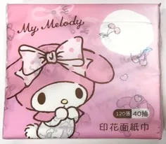 三麗鷗 印花面紙巾40抽 Kitty 酷洛米 大耳狗 人魚漢頓【佳瑪】凱蒂貓 喜拿 漢頓美樂蒂