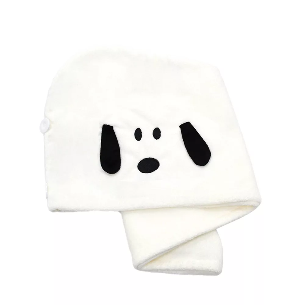 SNOOPY 史努比包頭巾 歐拉夫/史努比【小女子】擦髮巾 乾髮巾 擦頭髮 毛巾史努比