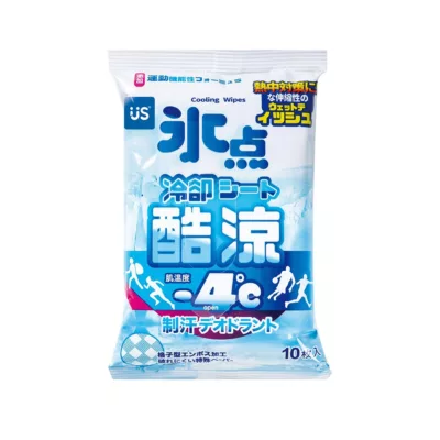 冰點酷涼濕巾規格:10抽