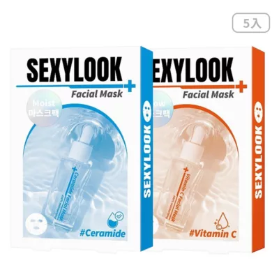 SEXYLOOK 西西露 韓國玻尿酸保濕原液面膜5入