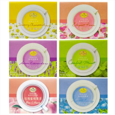 曼寧健康花草茶(玫瑰/薰衣草/洋甘菊/康福茶/藍莓/玫瑰蜜桃果茶)15入